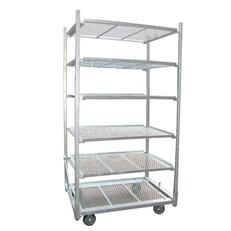Danish Trolley Metal Shelves