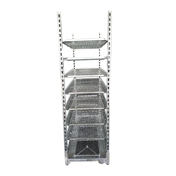 galvanized steel plant trolley