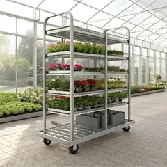Flower trolleys