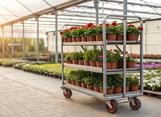 Flower trolleys
