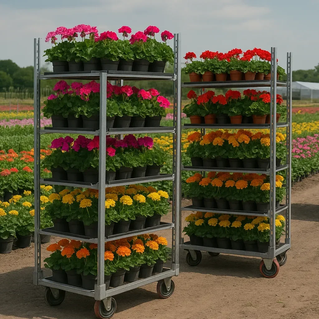 flower trolley