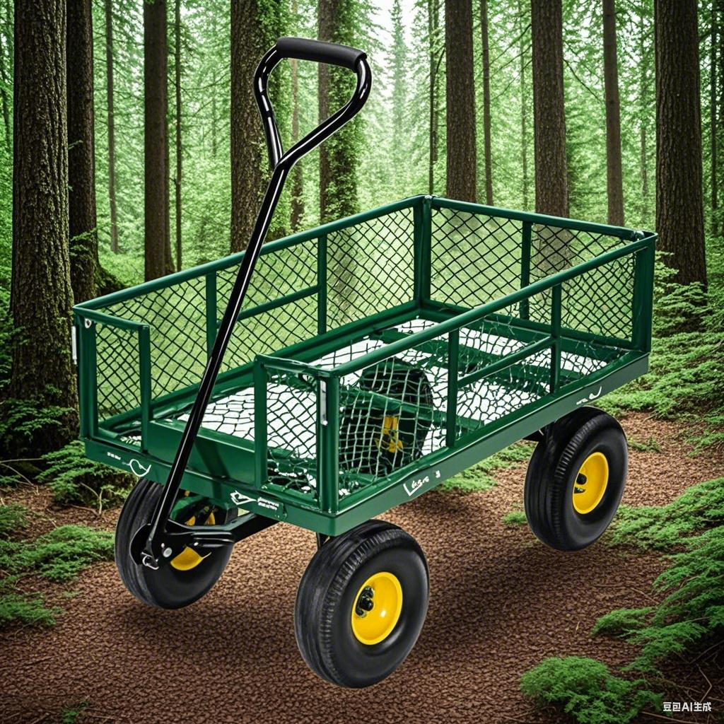 Garden Carts Mesh Trolley