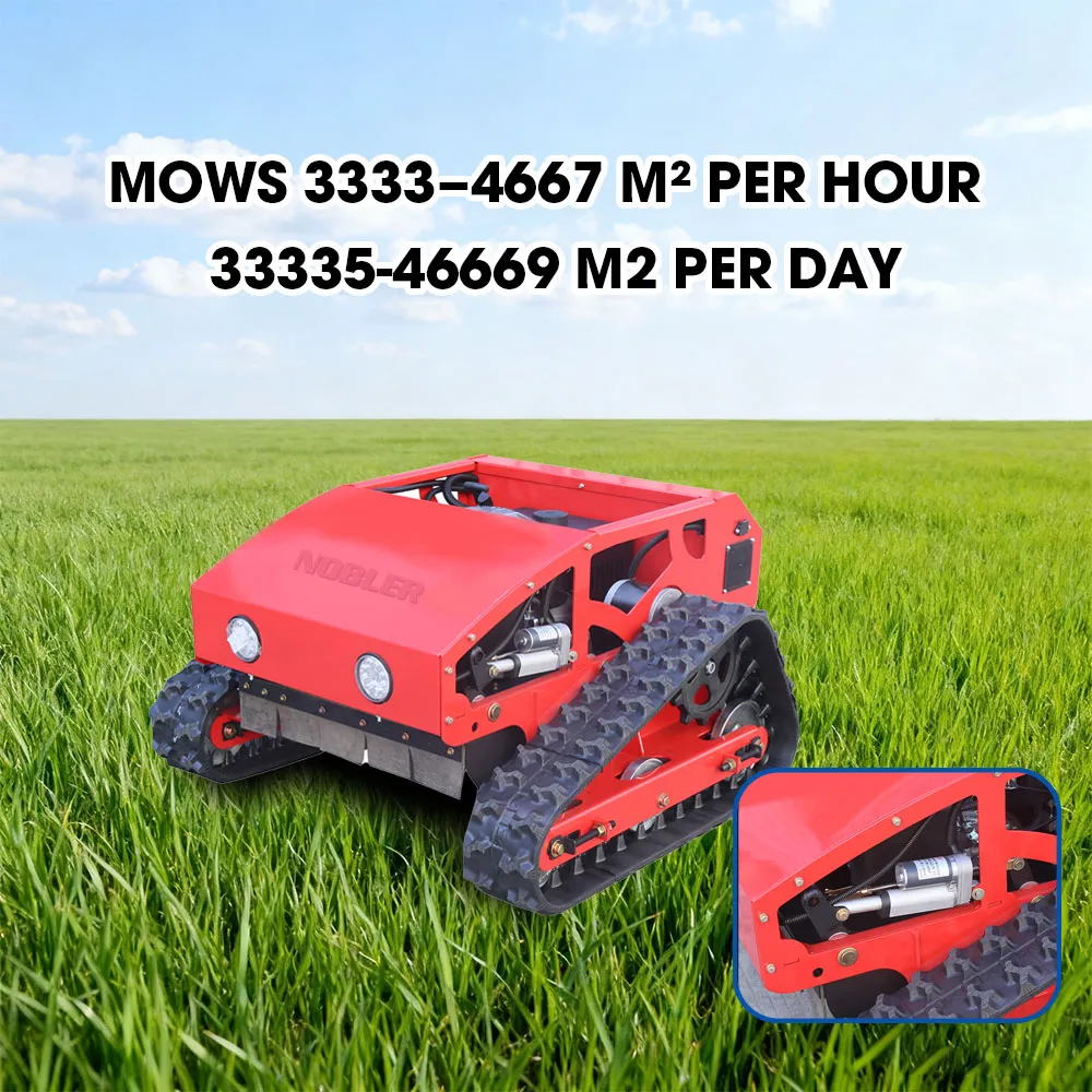 crawler lawn mower