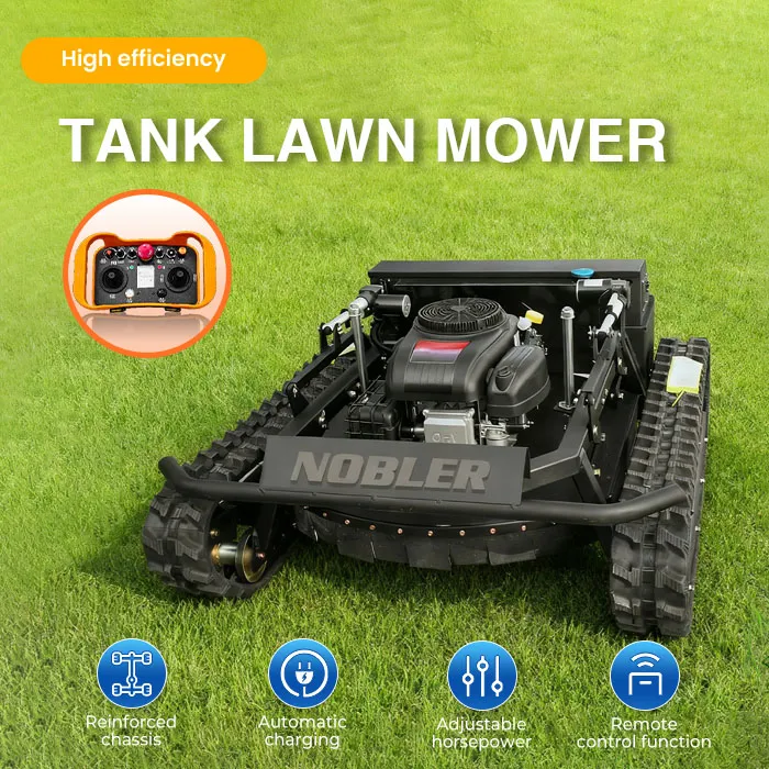 Tank lawn mower