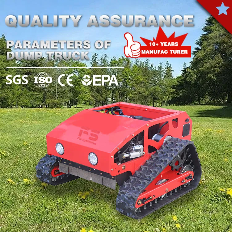 crawler lawn mower